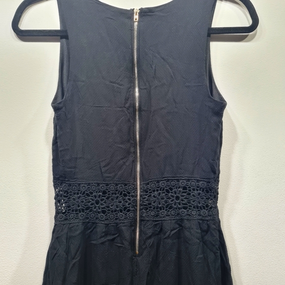 Xhilaration Sleeveless Black Lace Detail Dress Size XS - Picture 7 of 13
